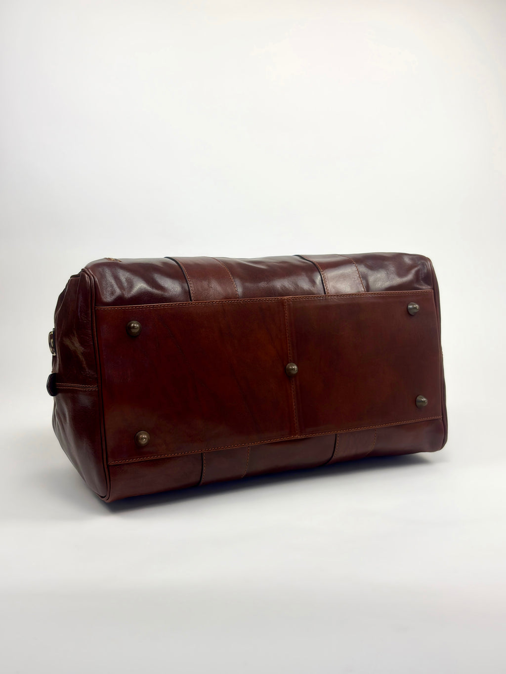 Time Resistance Wise Children Travel Bag Leather