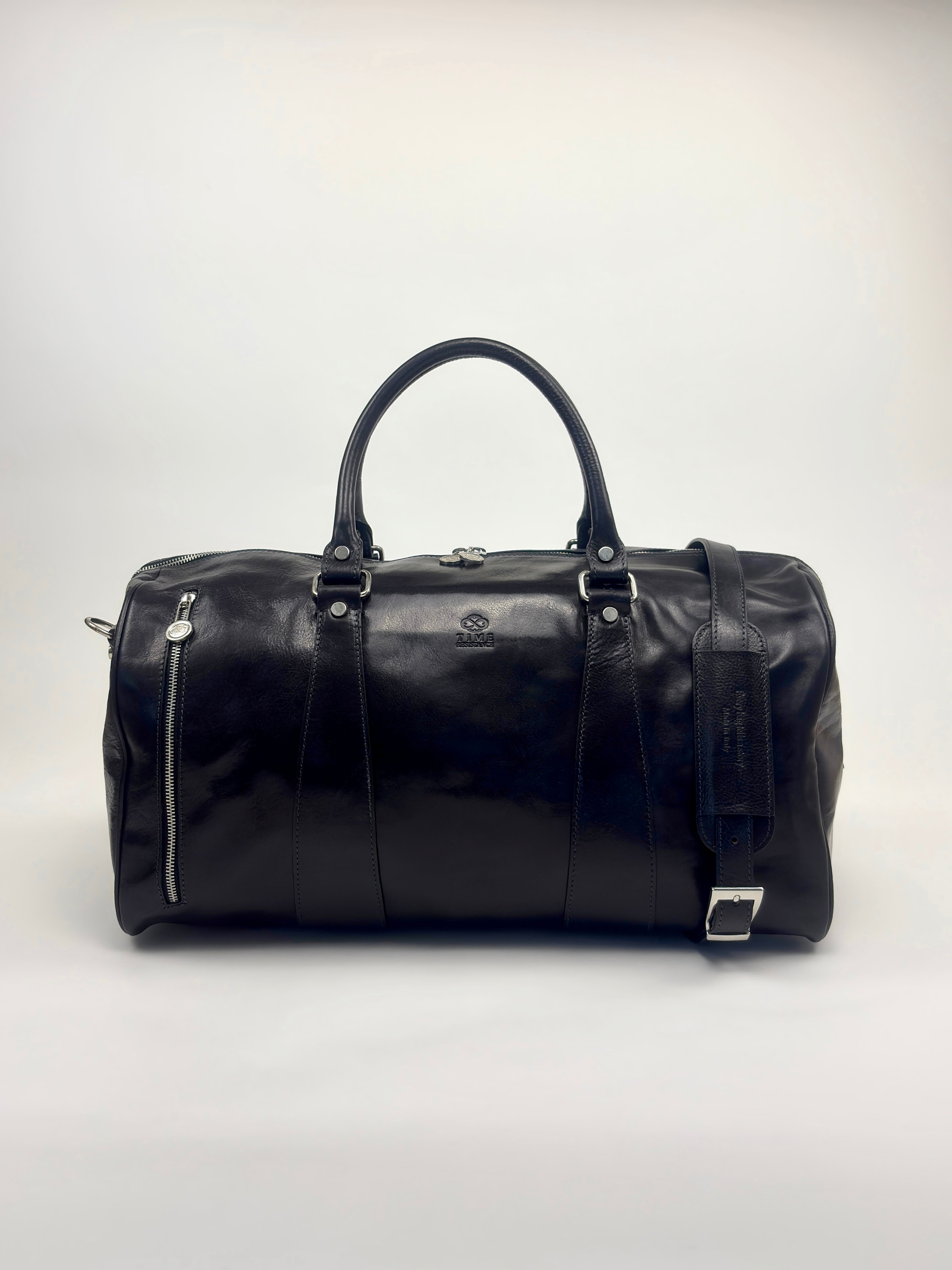 Time Resistance Wise Children Reisetasche Leder