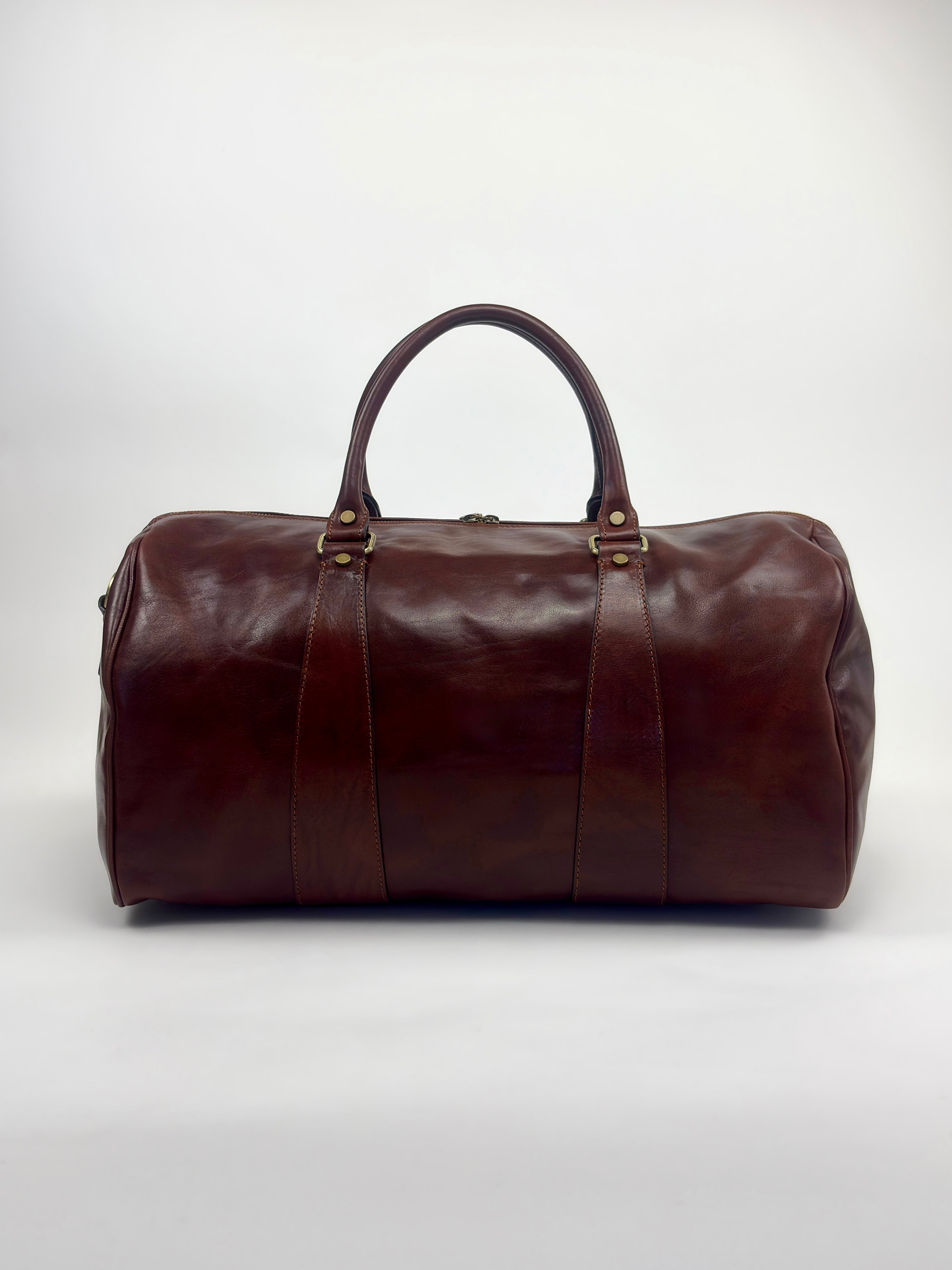Time Resistance Wise Children Reisetasche Leder