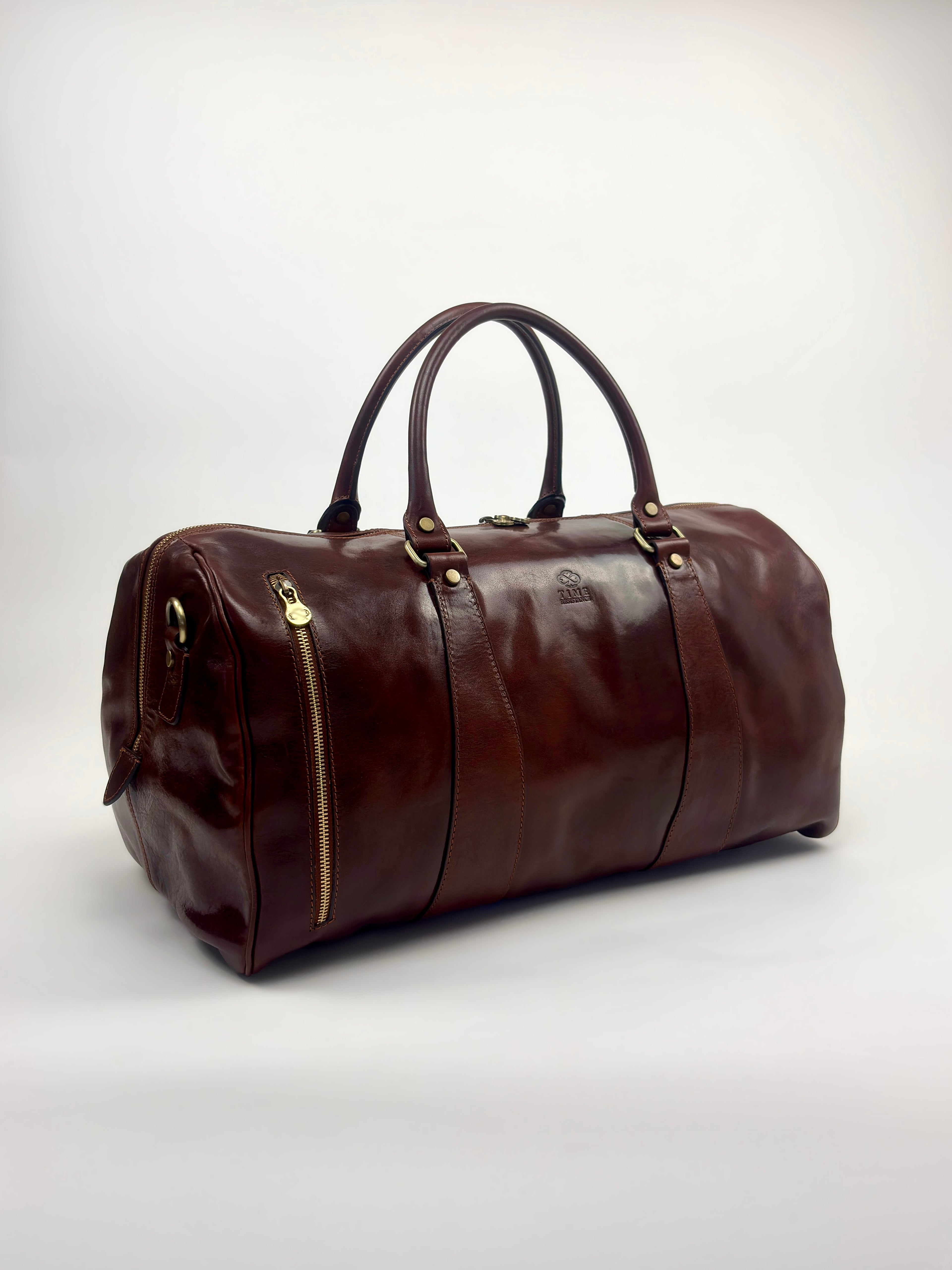 Time Resistance Wise Children Reisetasche Leder