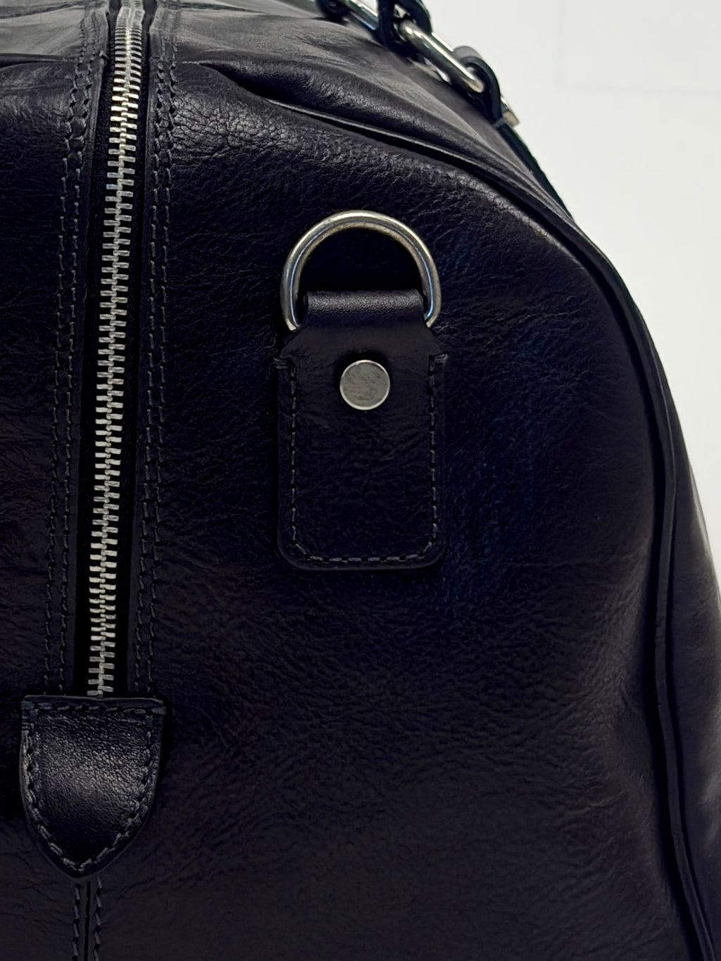 Time Resistance Wise Children Reisetasche Leder