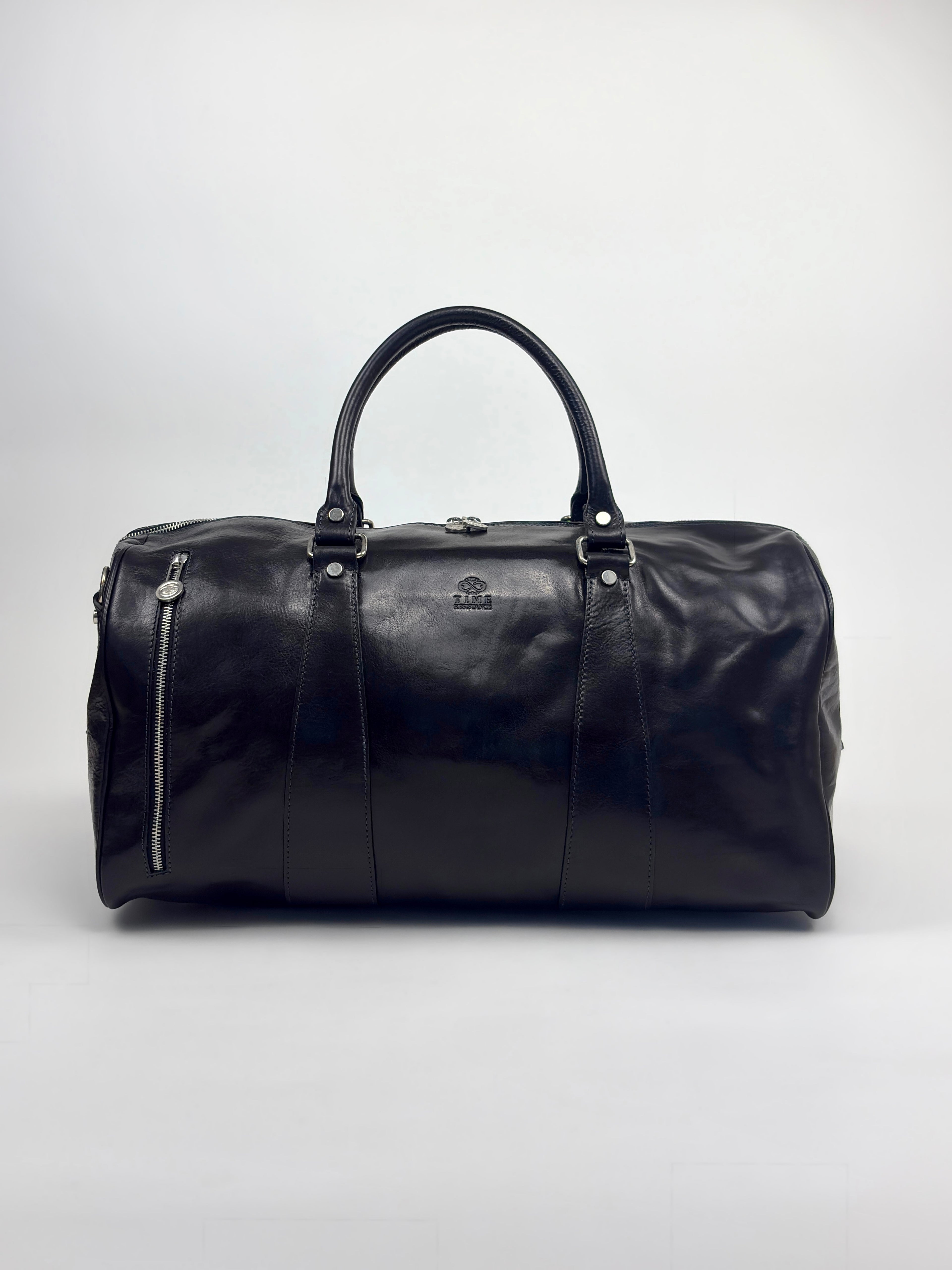 Time Resistance Wise Children Reisetasche Leder